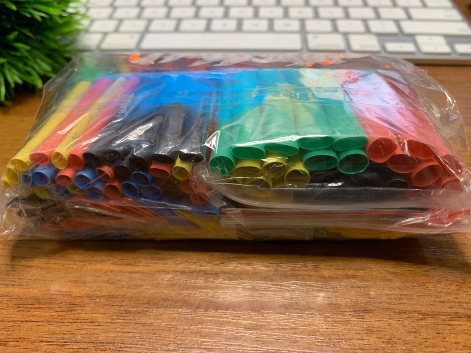 Термоусадочная трубка 328 шт. (Цветная)