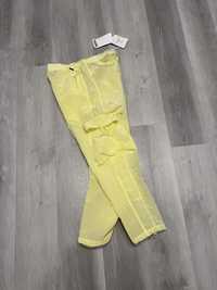 Rains cargo pants wide nylon M spodnie