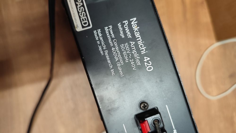Wzmacniacz nakamichi 420 made on Japan klasyk Japonia