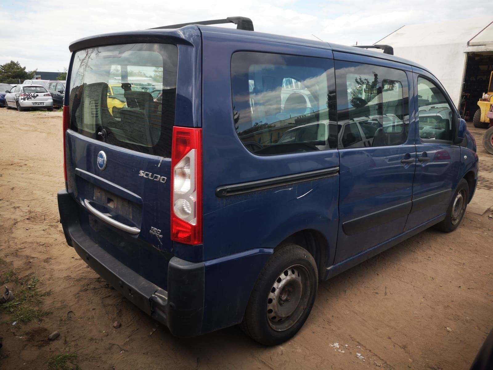 Drzwi przód przesuwne fiat scudo II knpb