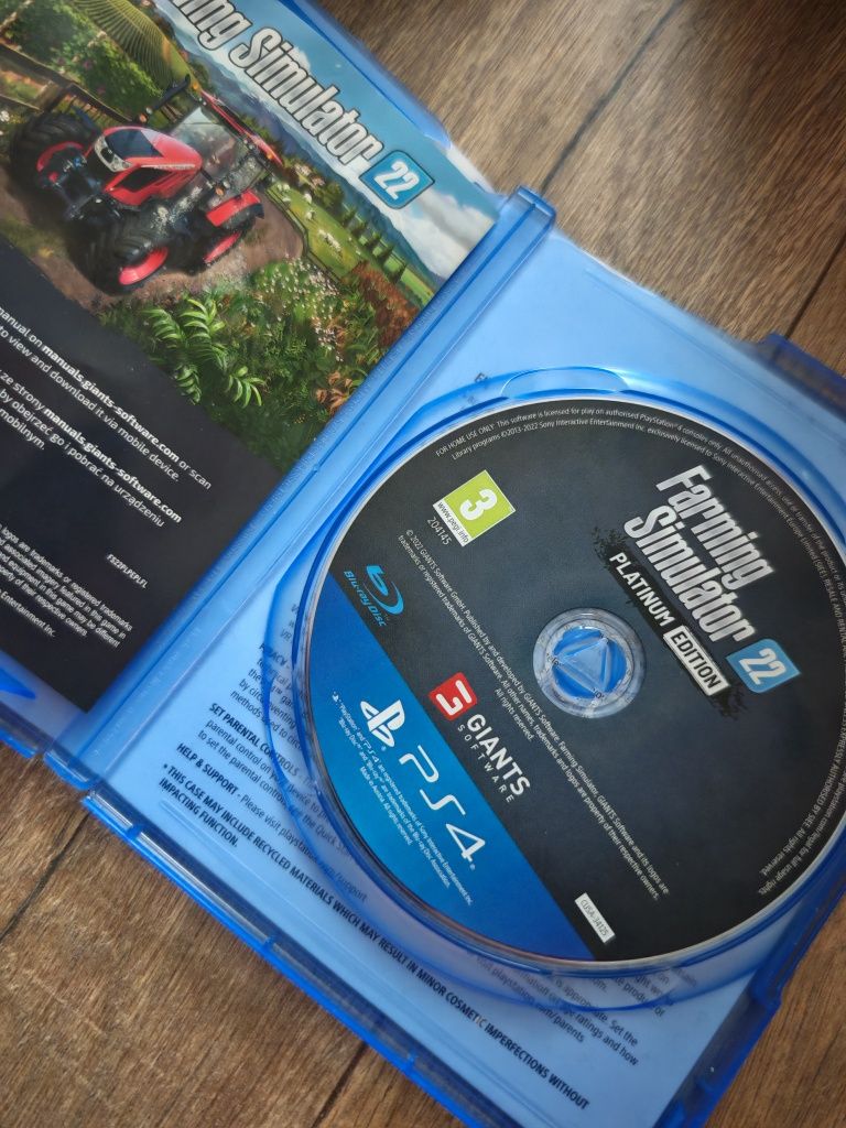 Farming simulator 22 Platinum edition ps4 PlayStation 4 5