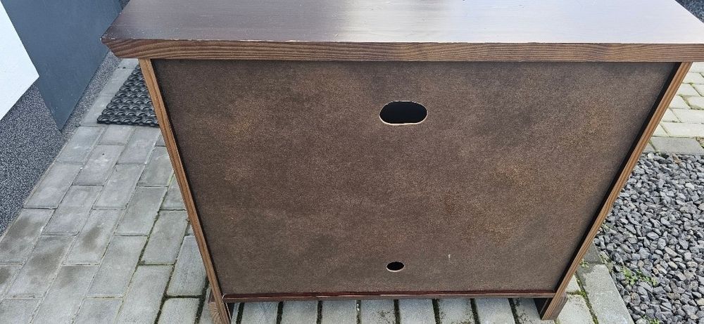 Komoda szafka tv kolonialna lite drewno