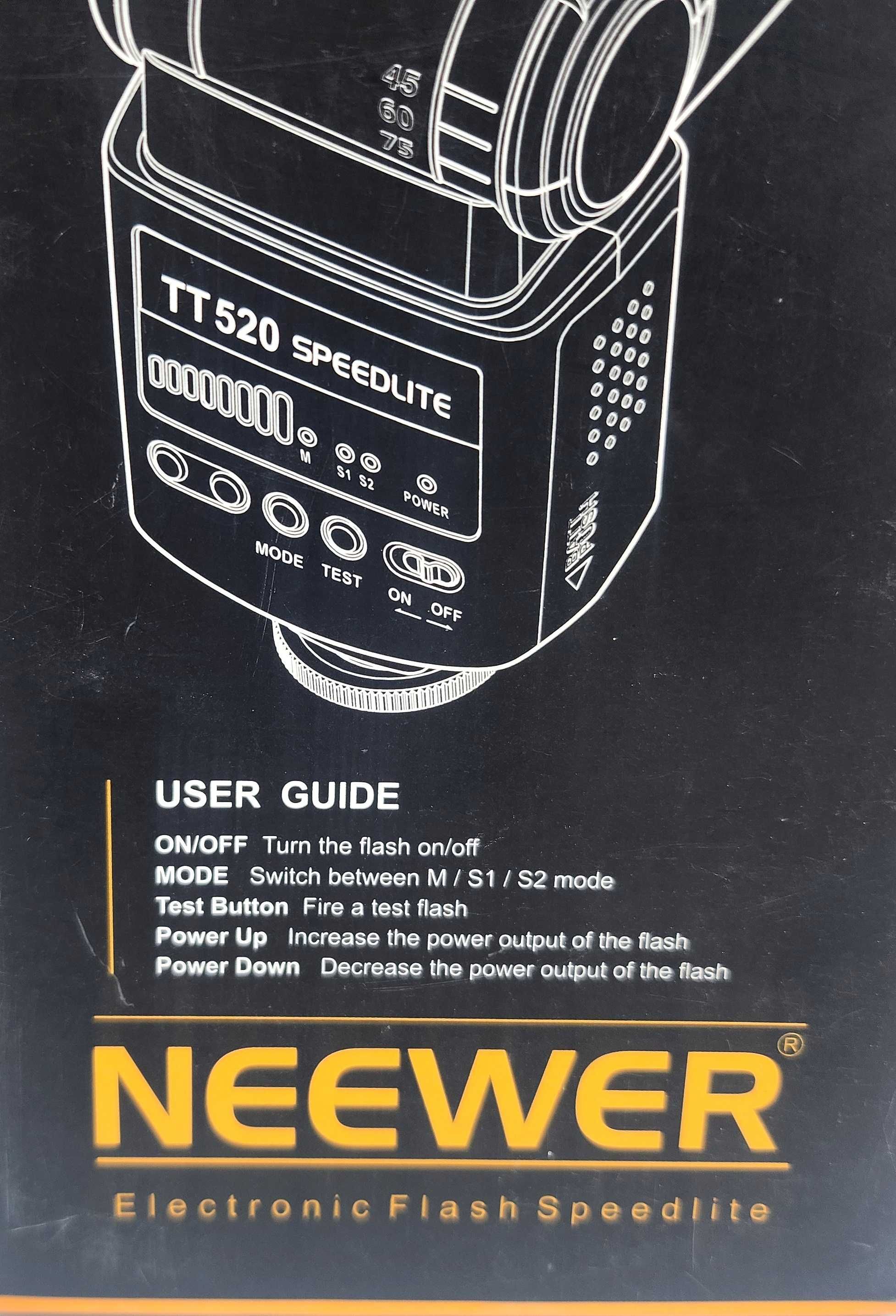 Lampa fotograficzna NEEWER TT520 SPEEDLITE jak nowa!