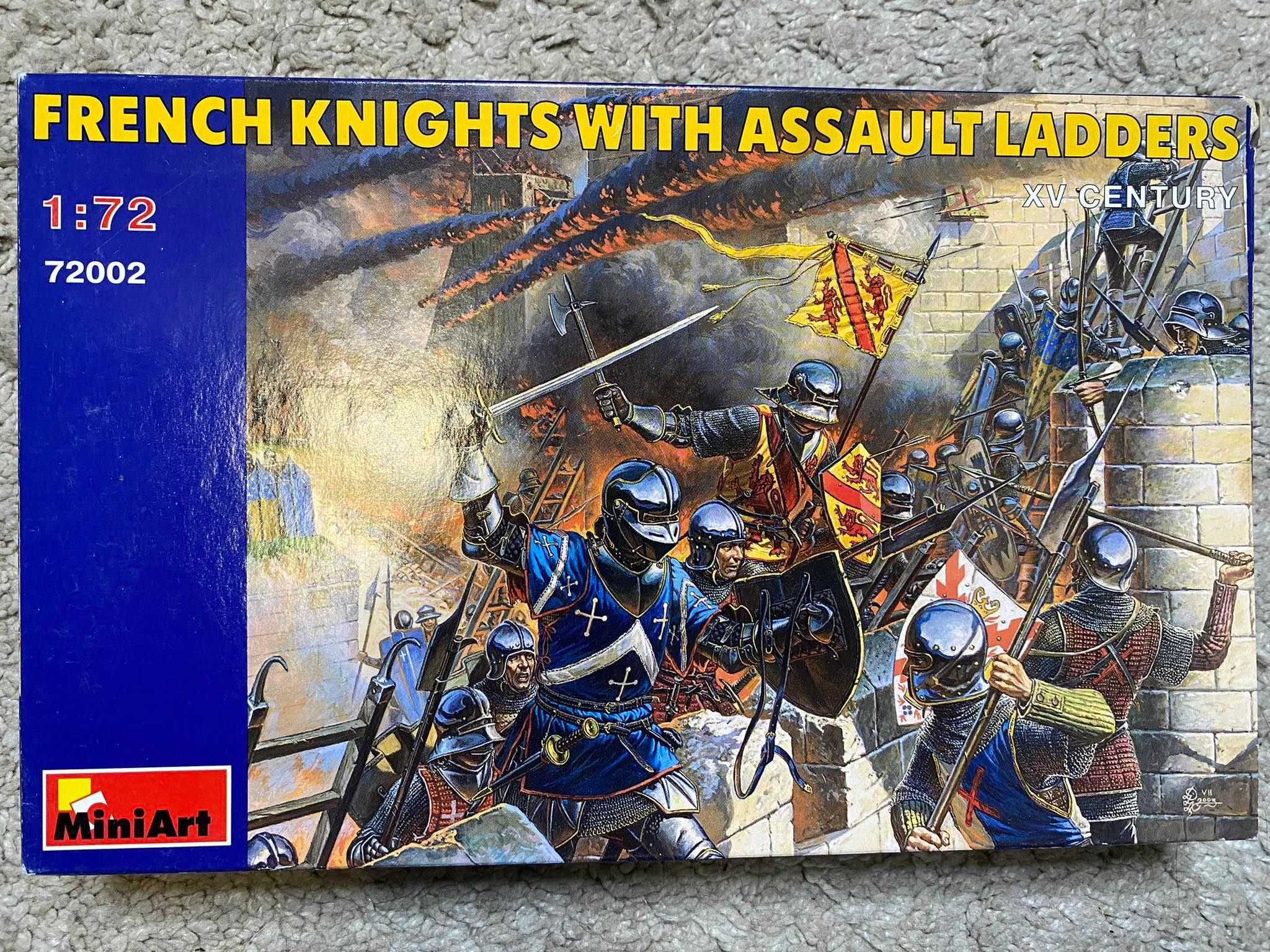 Miniart 72002 French Knights with Assault Ladders