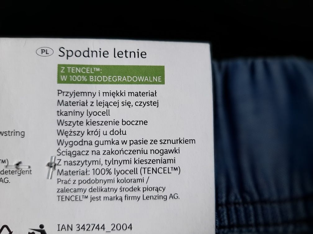 Sposenki,spodnie z LNU kobiece.Kolekcja letnich ,rozm 36=s,m.NOWE