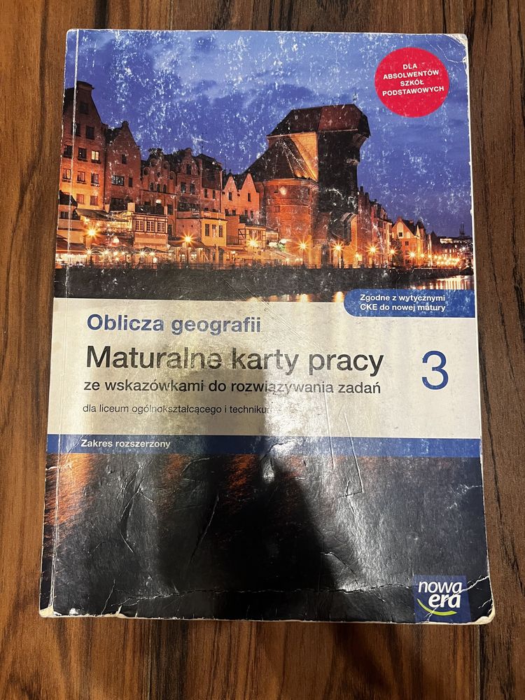 Oblicza geografii 3. Liceum i technikum. Maturalne karty pracy