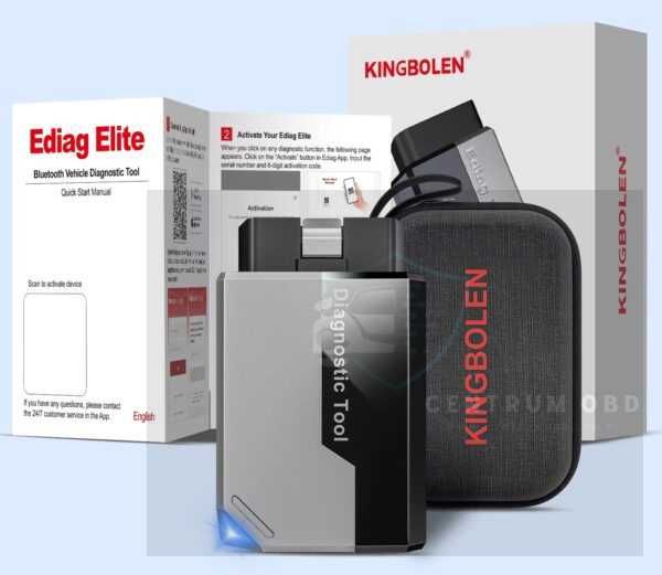 KINGBOLEN SOLOSCAN Dwukierunkowy Skaner OBD2 Kodowanie ECU. GM