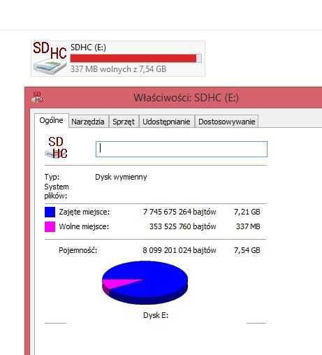 Karta microSD hc 3 sztuki 16gb 8gb