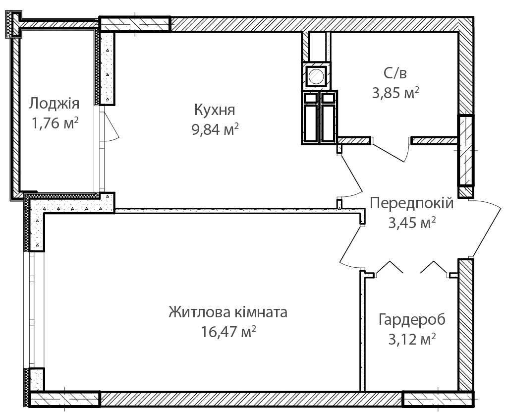 Сучасна 1к кв. з ремонтом та якісними меблями. Продаж/єОселя.Терміново