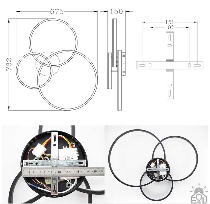 світильник 105вт ДОСТАВКА БЕЗКОШТОВНа