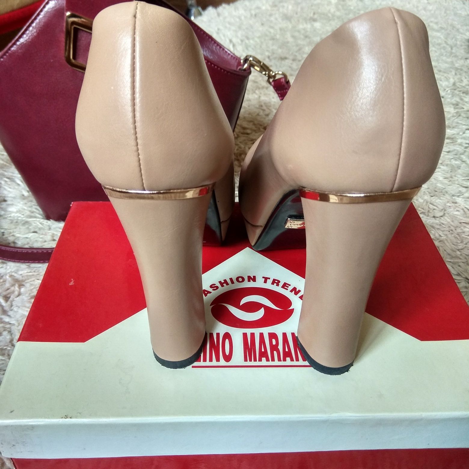 Шикарные женские туфли от известного бренда Lino Marano