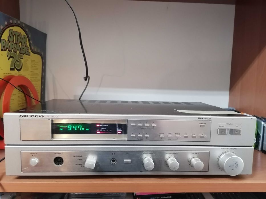 Amplituner Grundig R500 high fidelity AM/FM Stereo Receiver (1982-83)