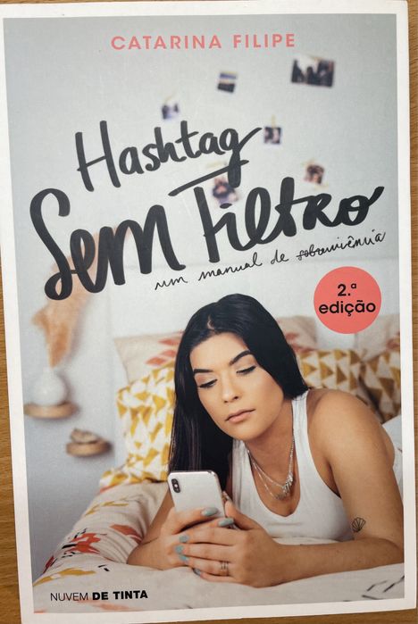 Livro Hashtag Sem Filtro de Catarina Filipe