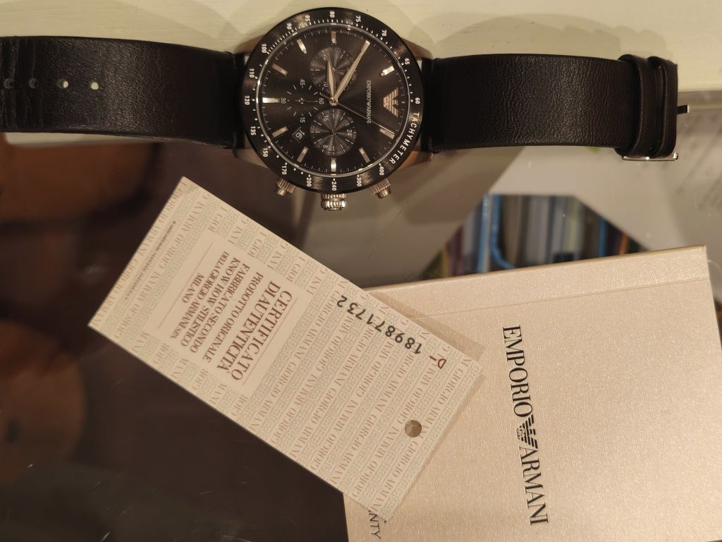 Relógio cronógrafo  Emporio Armani