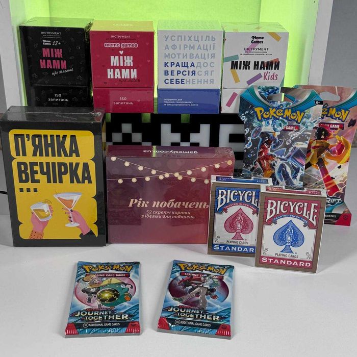 Картки Колекційні Гра Pokemon Paradox Rift Покемони Настільні ігри