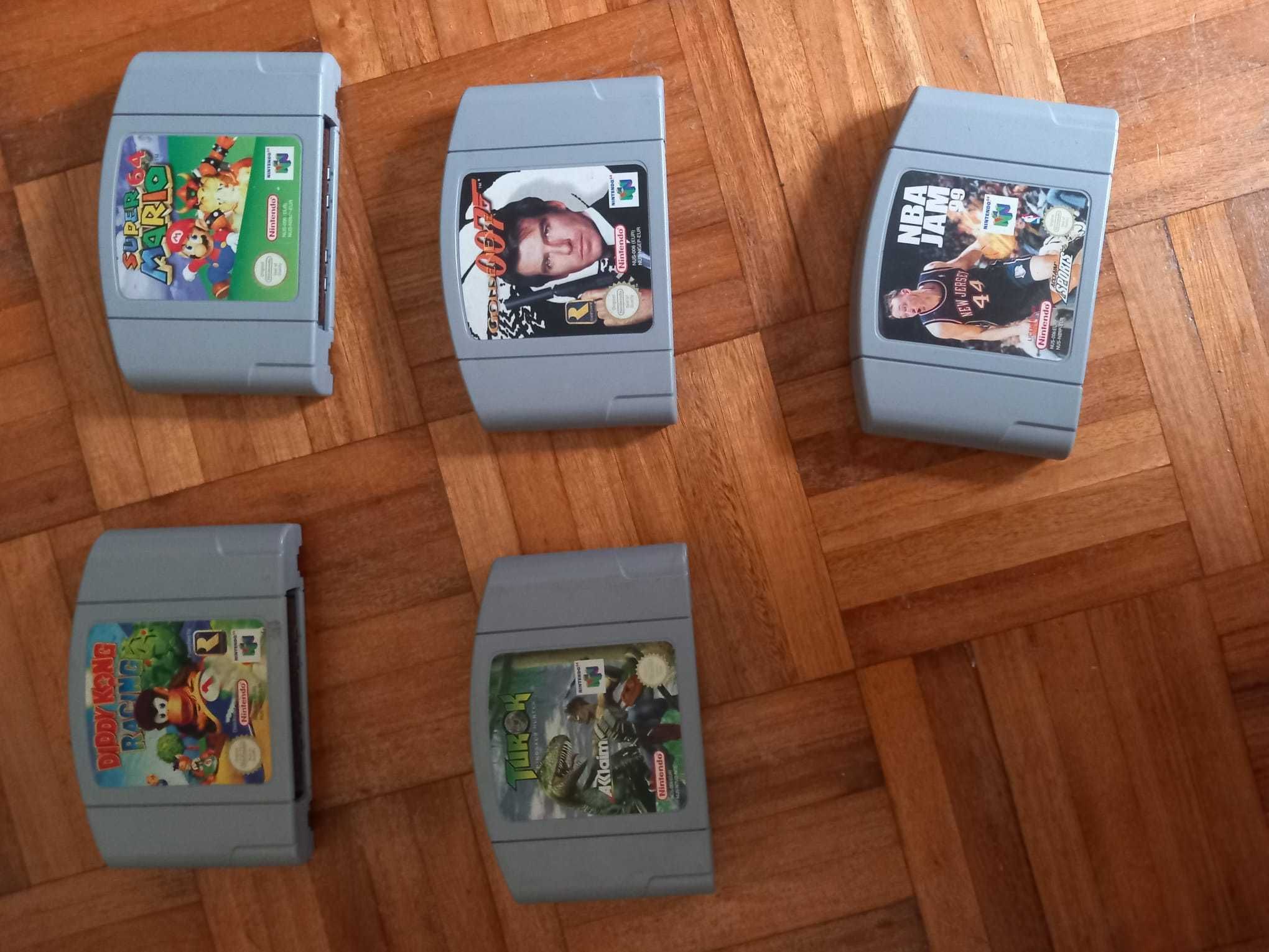 jogos e comando nintendo 64