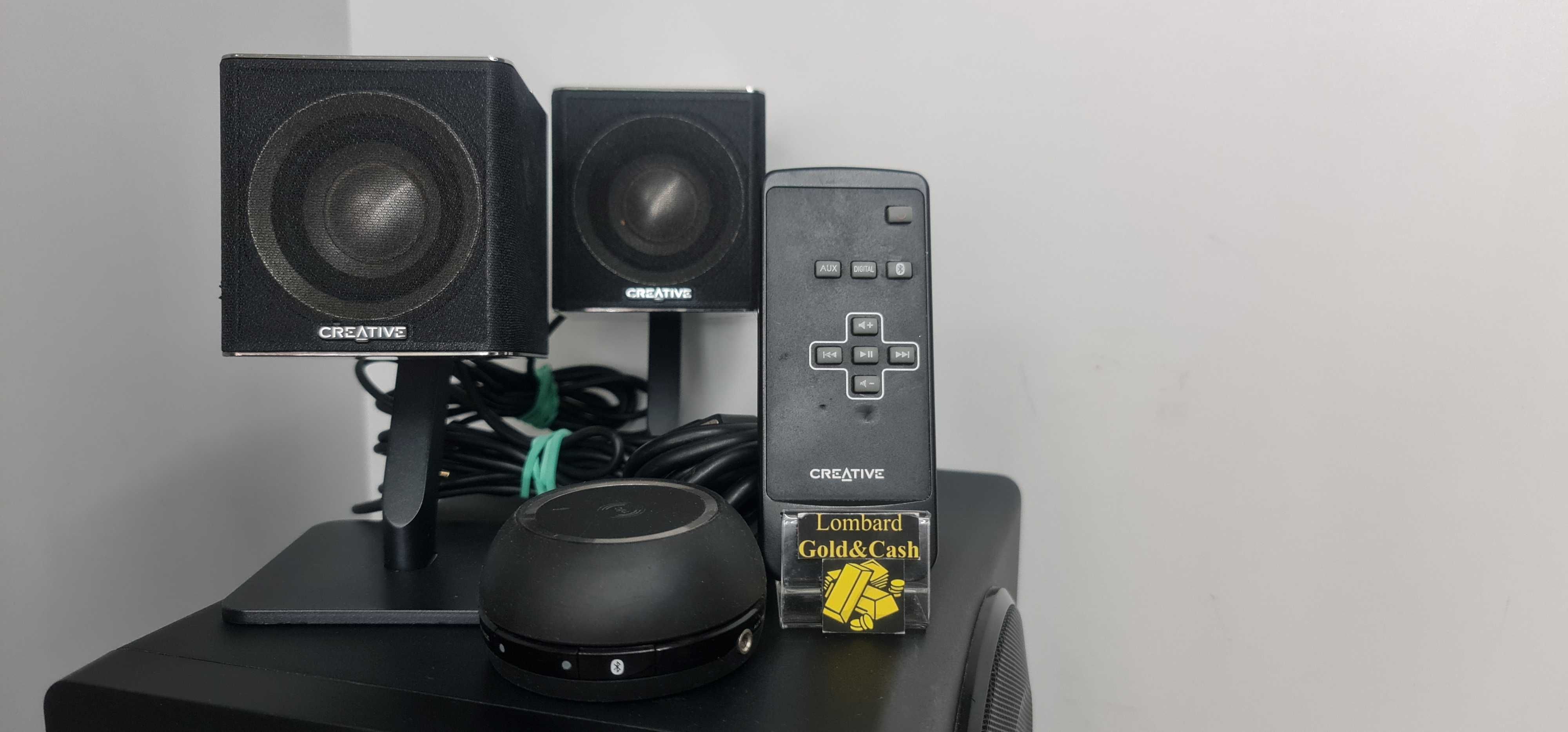 Zestaw głośników bezprzewodowych Creative  Labs T4 ( MF0430) + pilot
