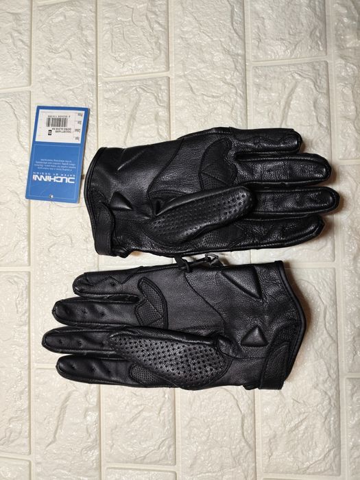 мотоперчатки кожаные