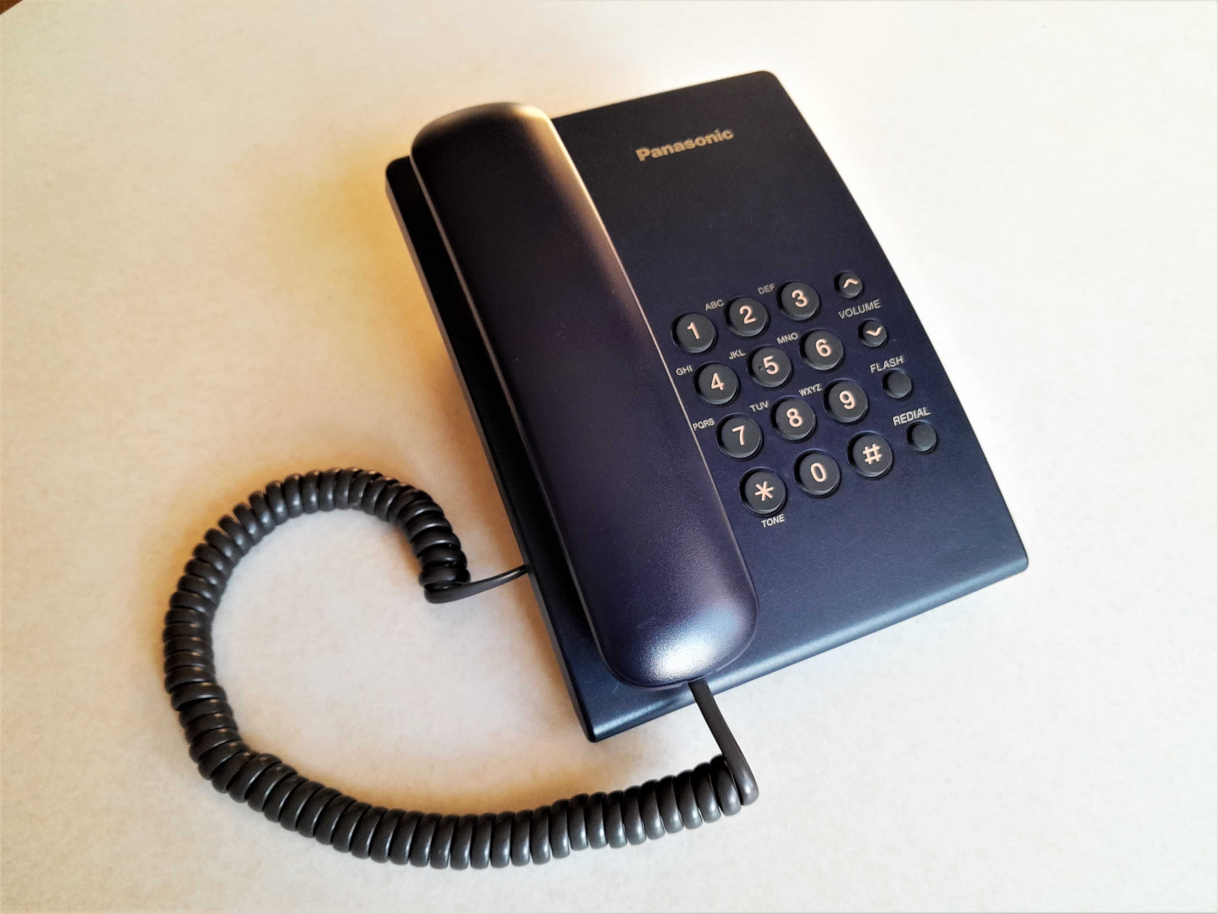 Телефон Panasonic KX-TS2350UAB + адаптер під радянську тел. розетку