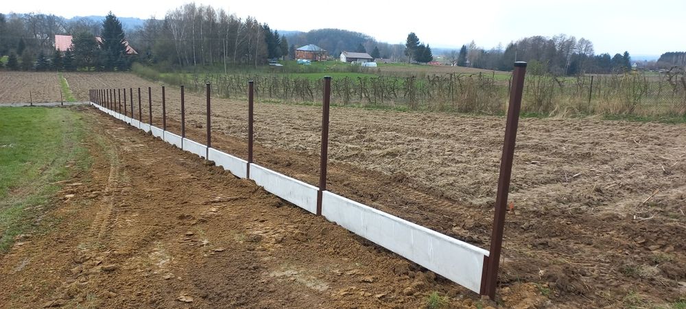 Podmurówka  ogrodzeniowa  , murek ogrodzenia  , PANEL  - HIT!