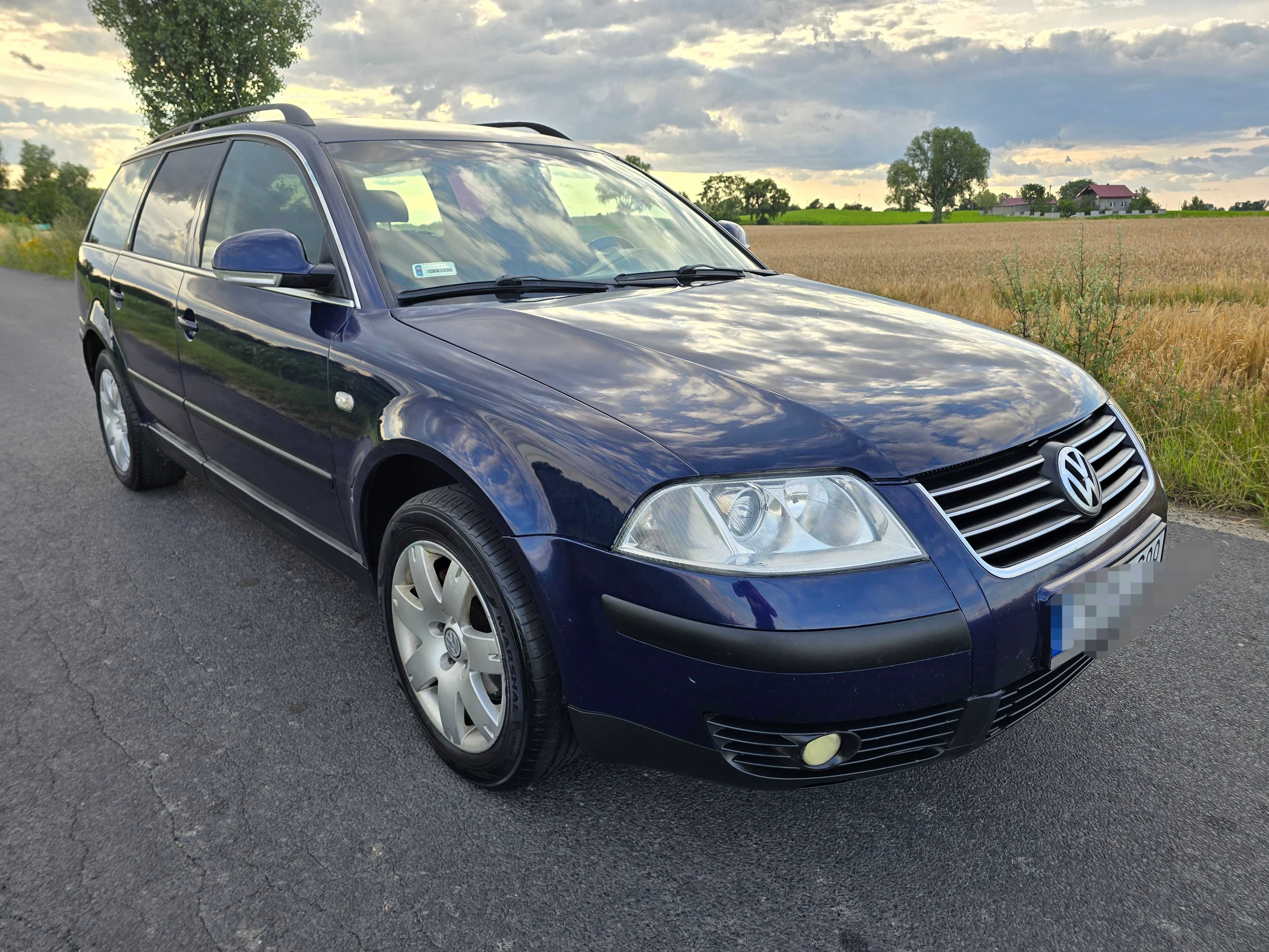 Volkswagen Passat B5 LIFT 2001 Rok 1.9 TDI 130 KM Kombi HAK