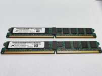 Pamięć RAM do serwera 2 x 2GB 2Rx8 PC2-6400P ECC MT18HVF25672PDZ-80EH1