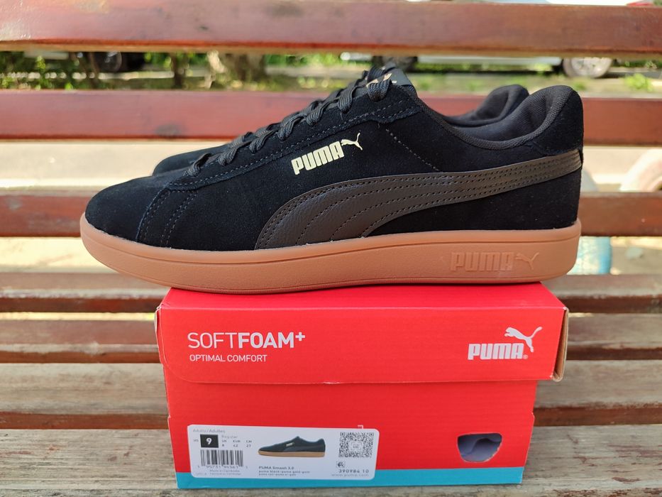 Нові кеди кросівки Puma Smash 3.0 390984 10 Оригінал США 40.5 44 44.5