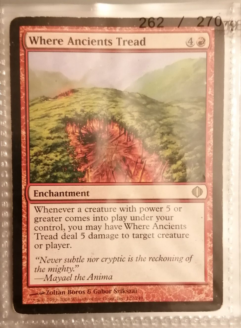 Where Ancients Tread - Magic the Gathering