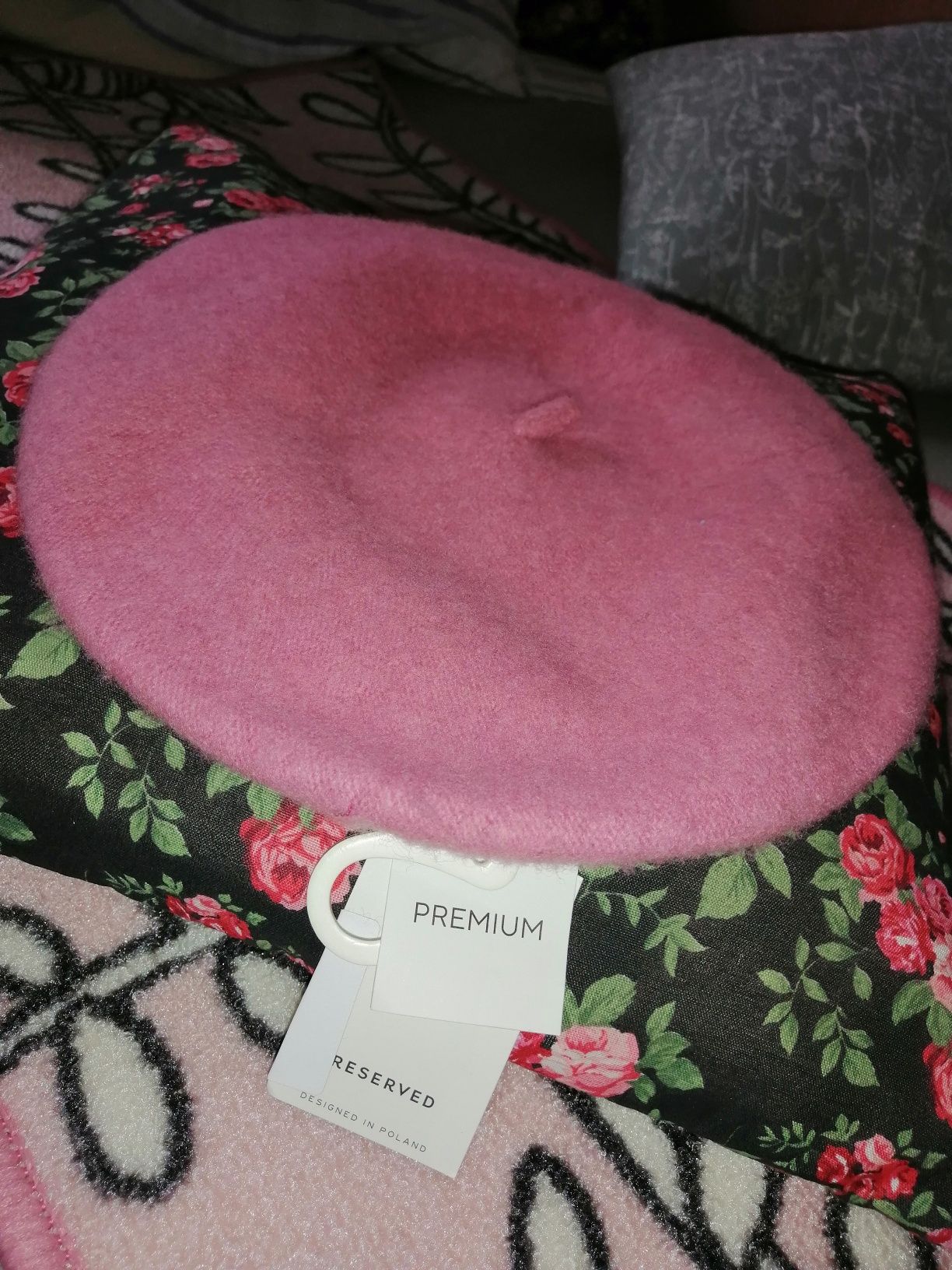 RESERVED PREMIUM beret WEŁNIANY   Nowy! Rozm. "one size" / Uniwersalny