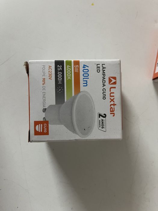 Lâmpadas Led Gu-10 5w 4000k
