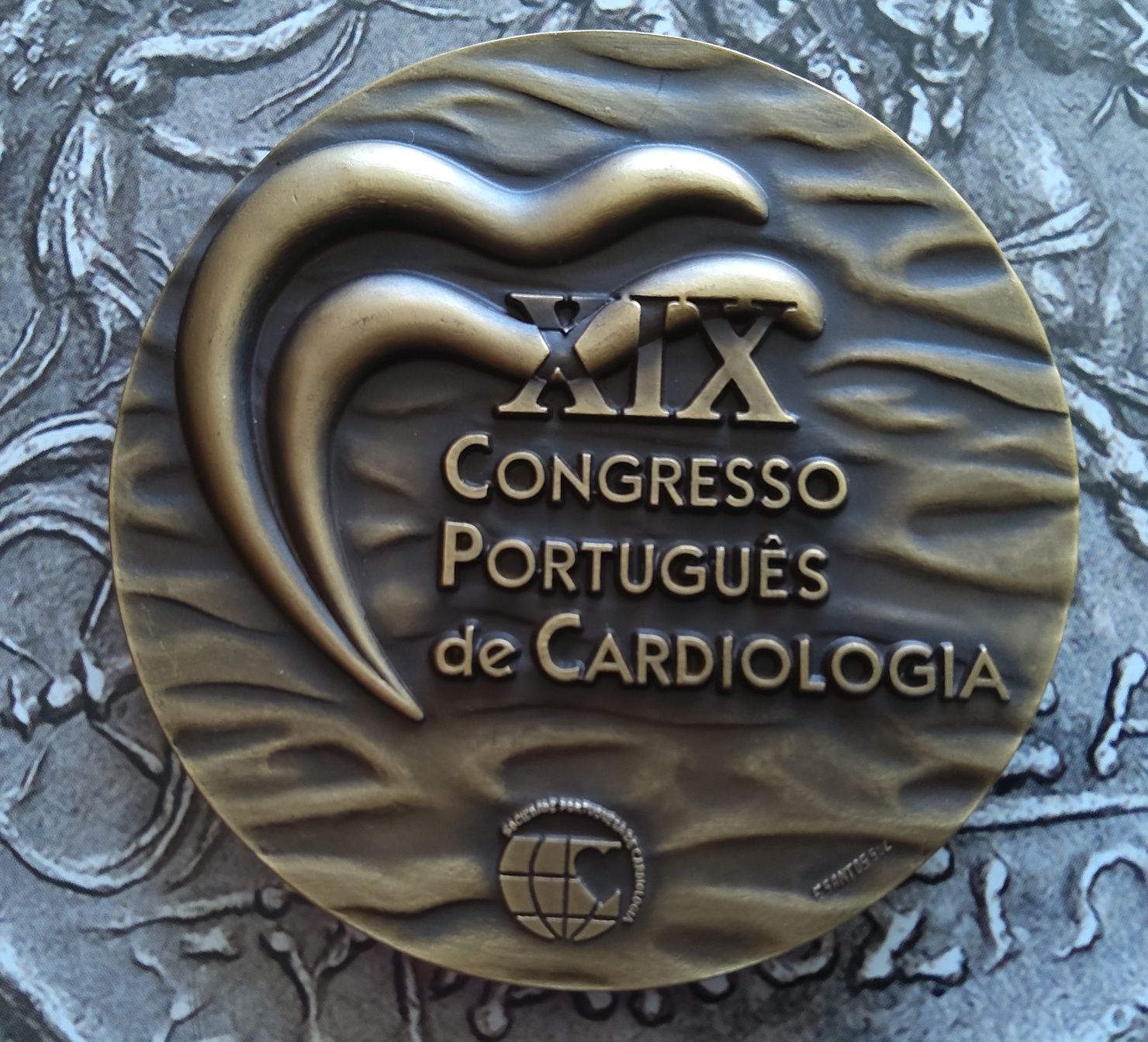 21424#Medalha Vila Moura XIX Congresso Português Cardiologia 
Di