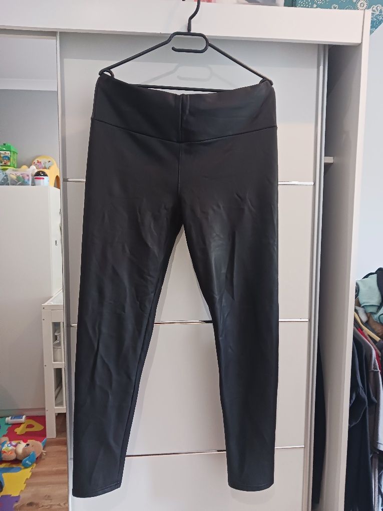 Legginsy skórkowe lateksowe