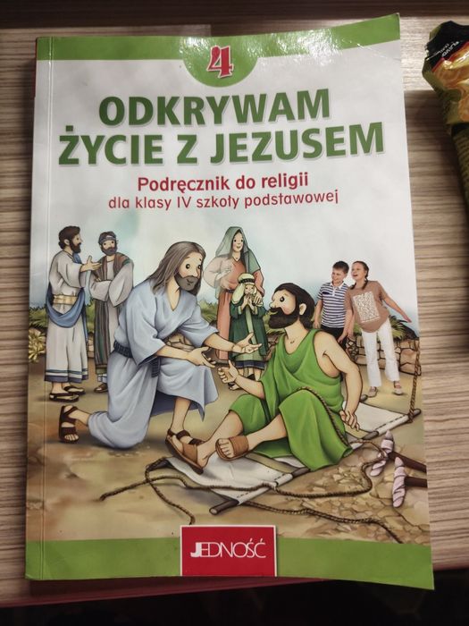 Odkrywam życie z Jezusem 4 Książka do religii.