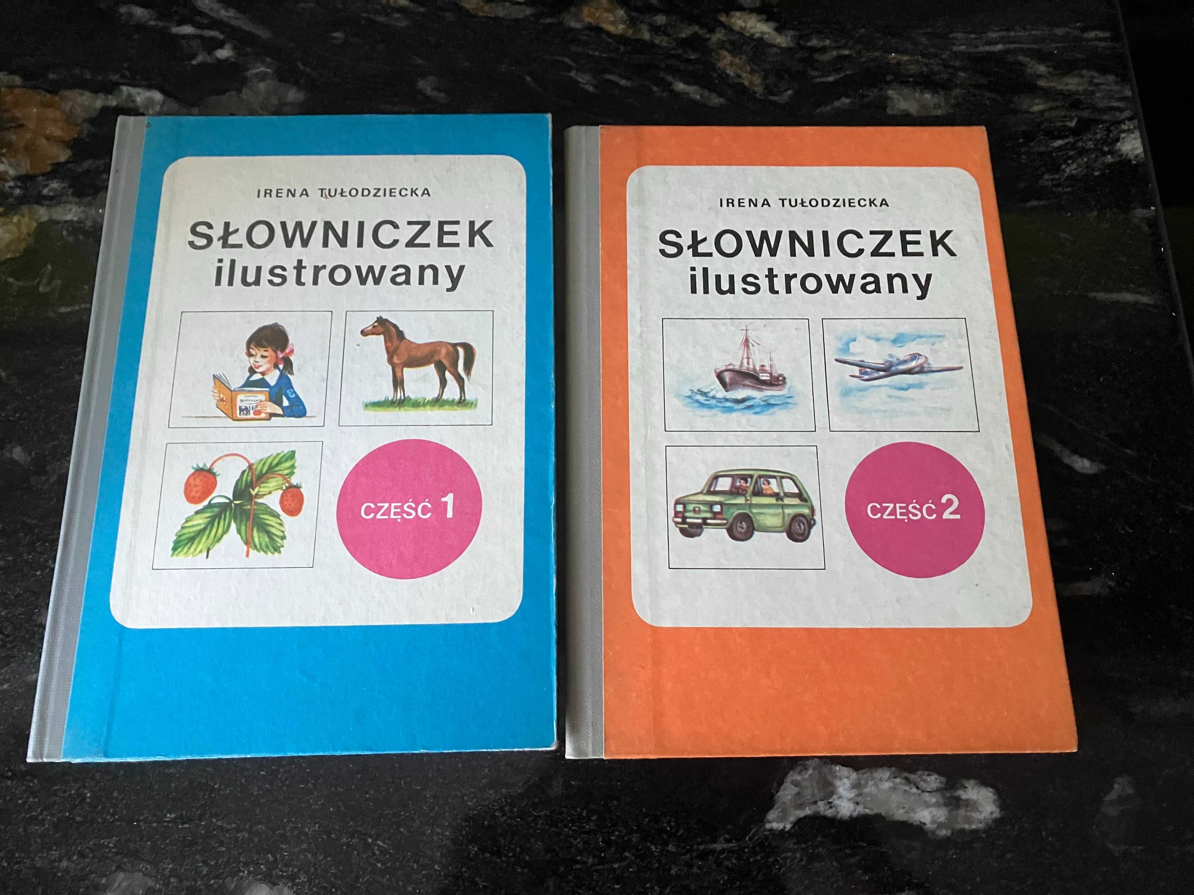 Słowniczek ilustrowany-I.Tułodziecka-2 części