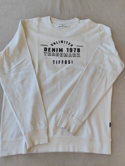 Camisola da Tiffosi branca NOVA