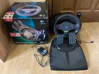 Игровий руль Logitech Momo Racing 240° (thrustmaster) PC/PS тести