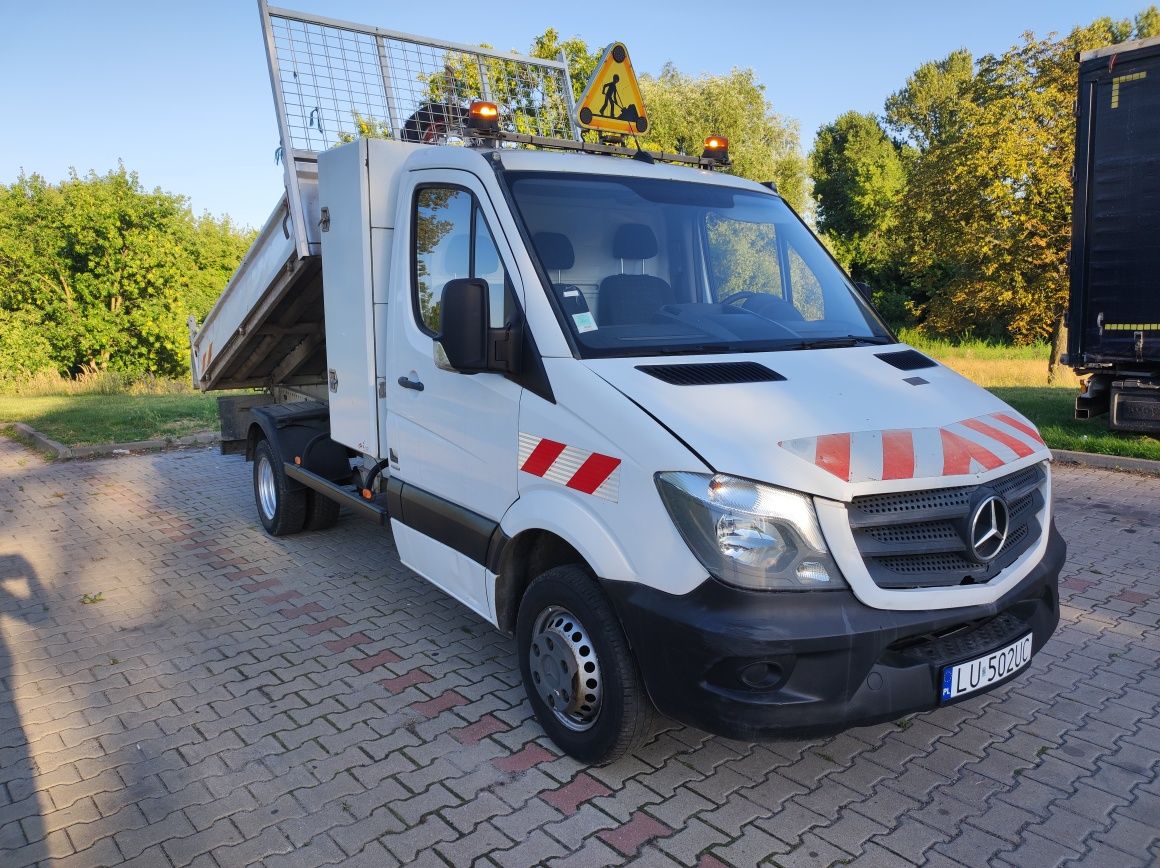 Mercedes-Benz Sprinter 514 wywrotka na bliźniaku