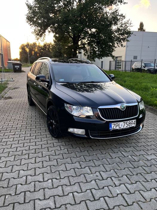 Skoda Superb Skoda Superb II Kombi 1.8 TSI 163 KM DSG | Full opcja | Brązowa skóra