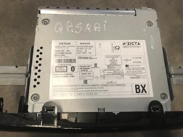 Radio -Nissan Qashqai J11