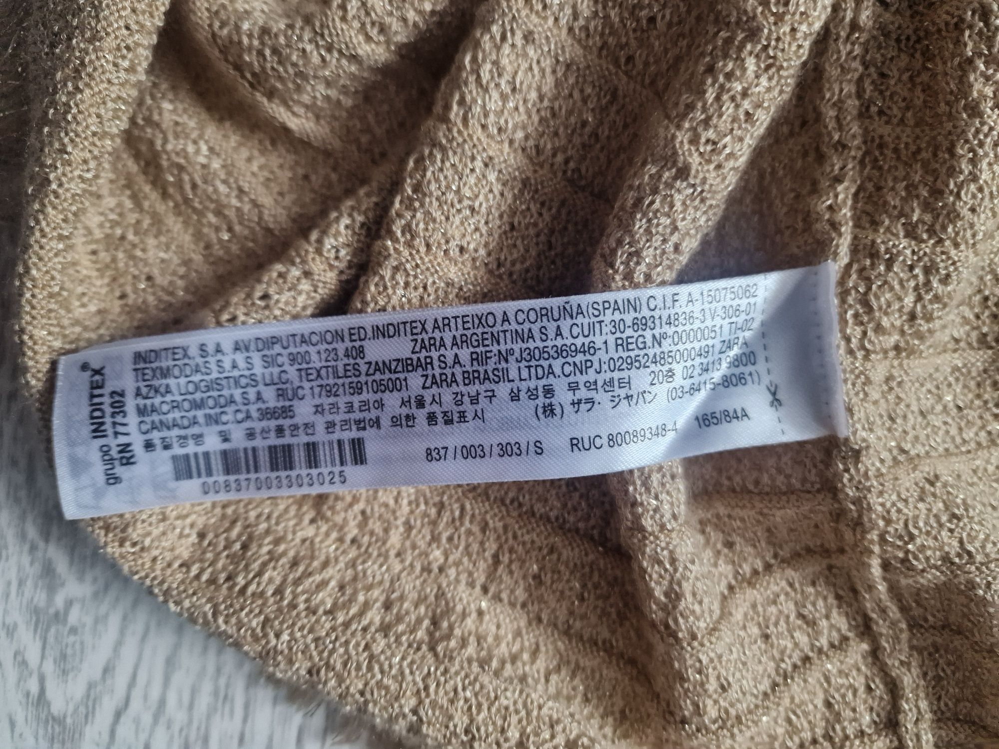 Bluzka Zara roz S/M