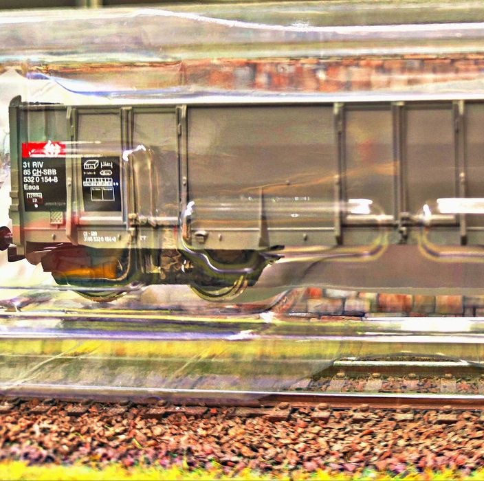 PIKO H0 (98553F1) - Wagon węglarka Eaos SBB Cargo Ep. VI