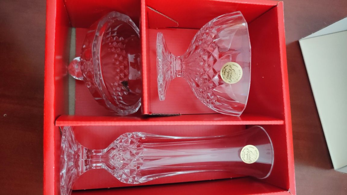 Conjunto em cristal d'Arques