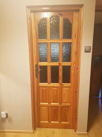 Drzwi sosnowe lewe 70cm
