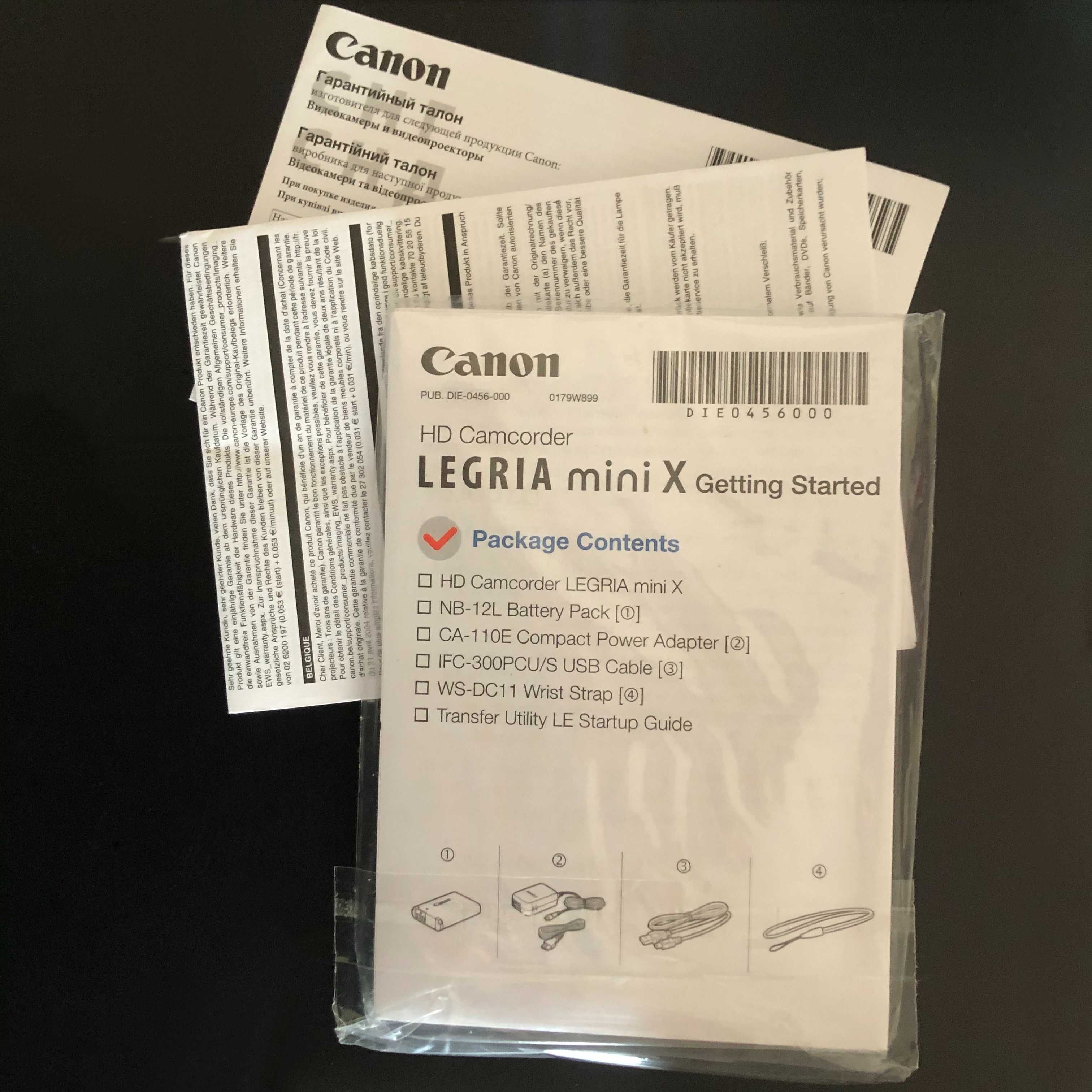 Canon Legria Mini X