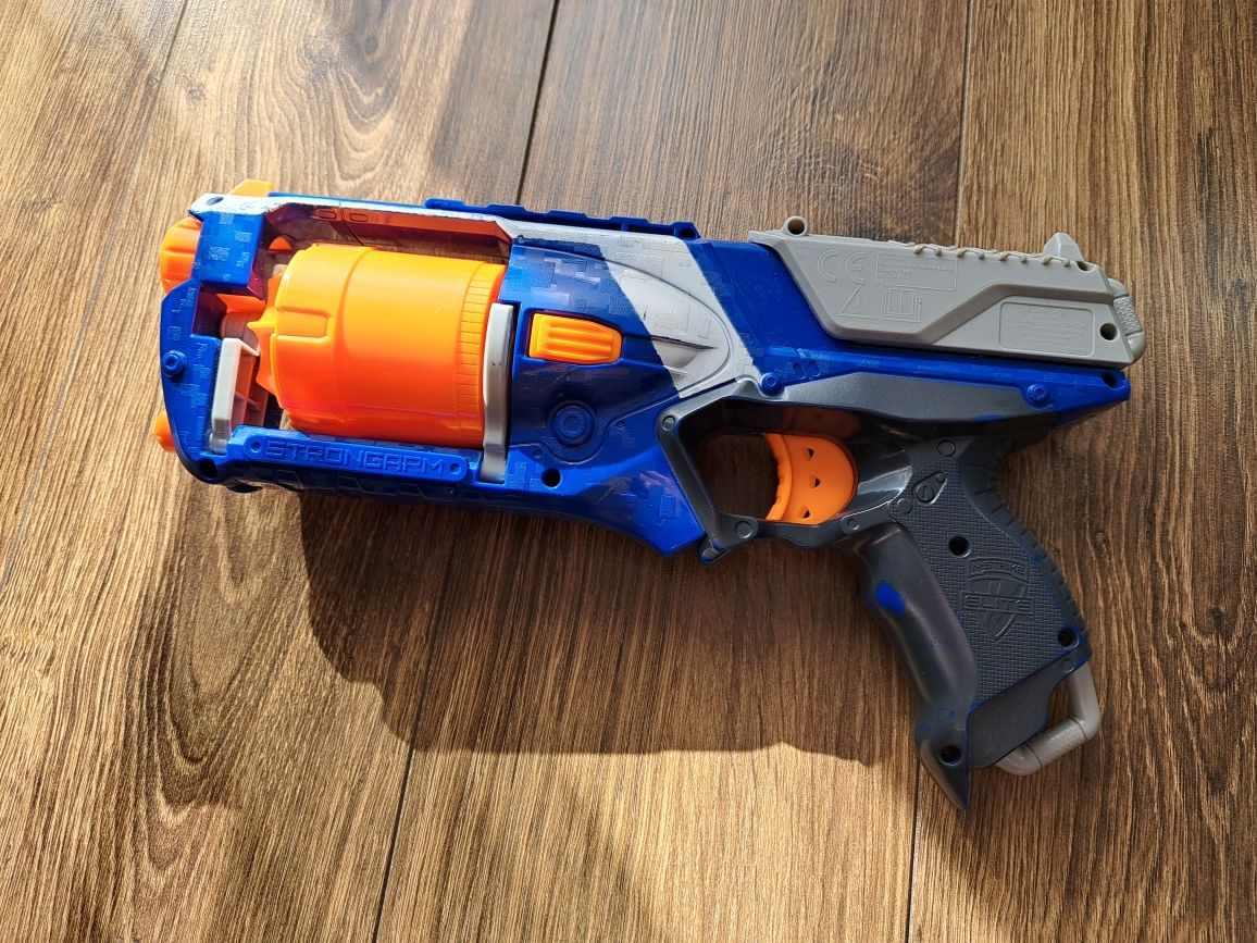 Pistolet Hasbro NERF Zombie Strike Wyrzutnia Hammershot strongarm