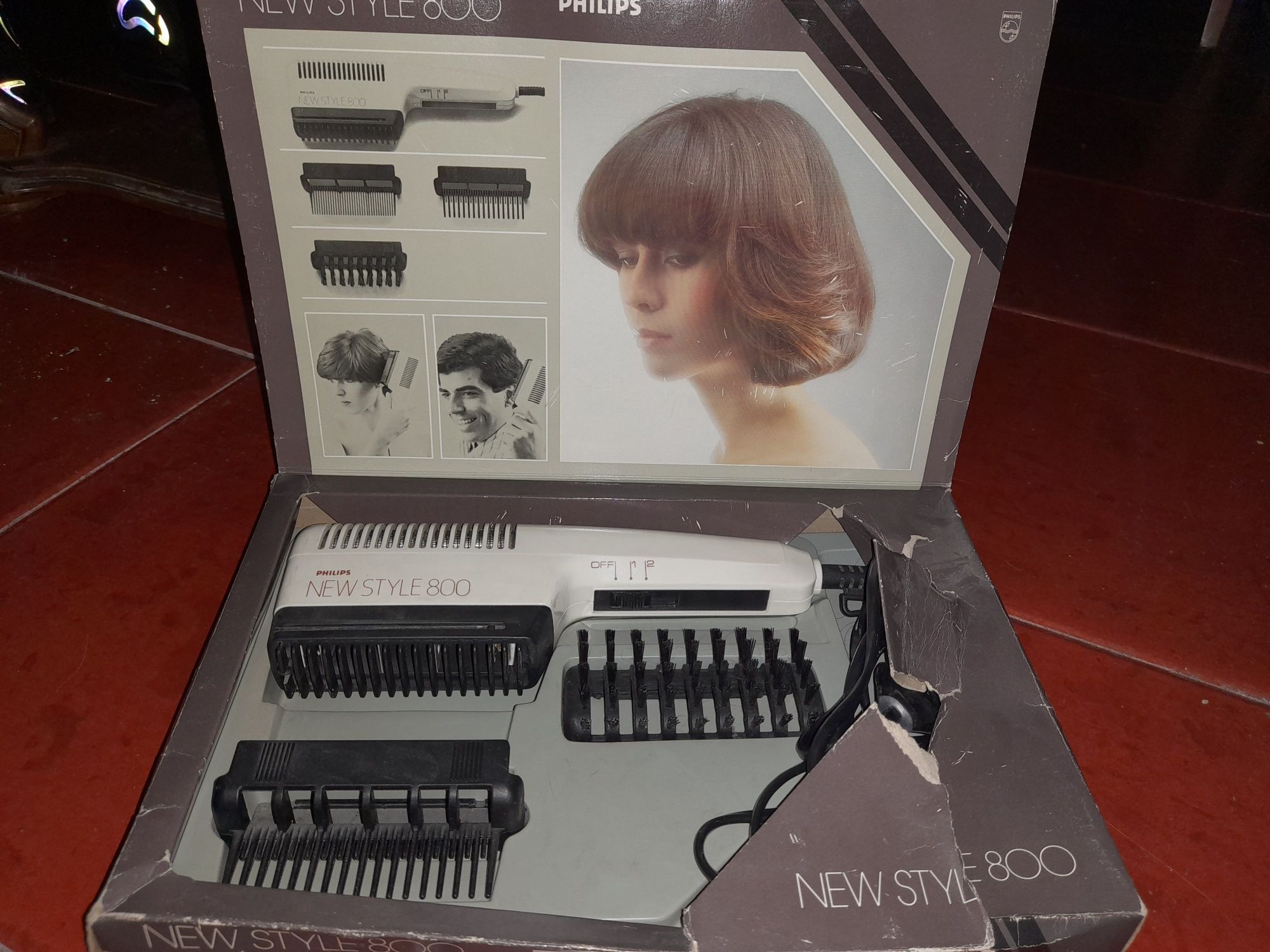 Secador de cabelo Philips, antigo