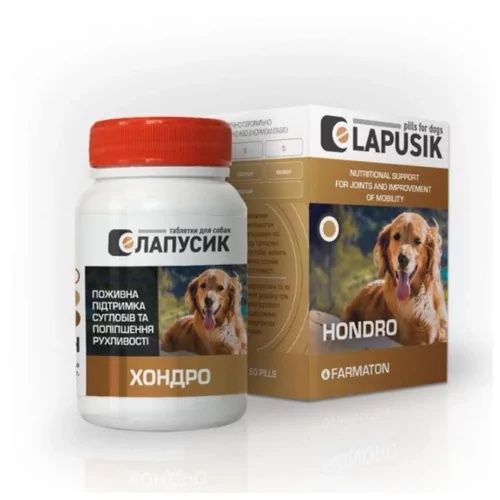 Витамины и добавки для собак Лапусик