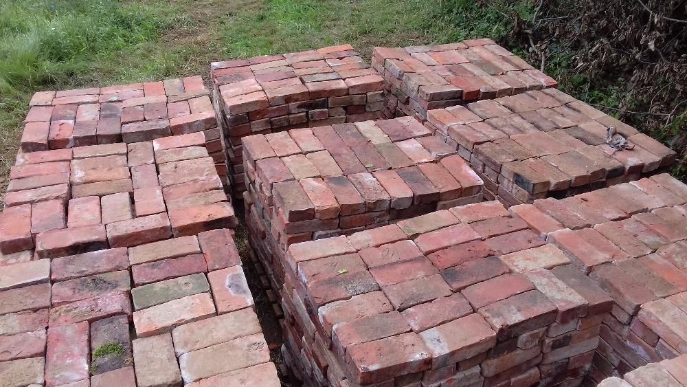 Cegła gotycka, klasztorna, pruska 30x14x7,5 lub 28x13x7,5 z rozbiórki