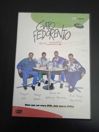 DVD Gato Fedorento Série Meireles