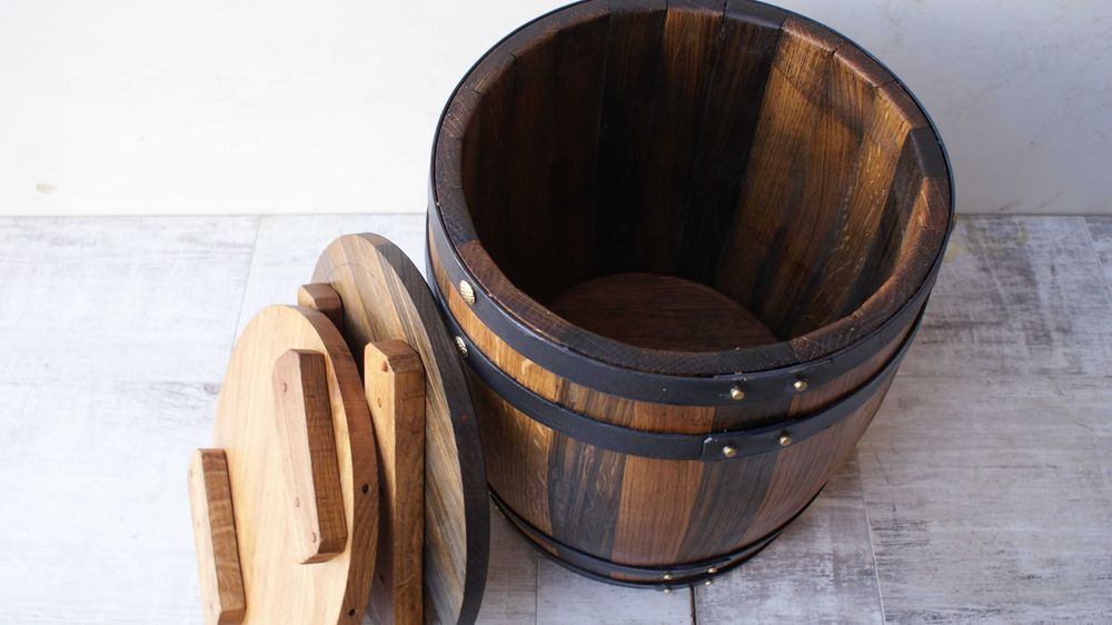 Manufaktura Polska Beczka dębowa 23 litrów Do kiszenia kapusty,